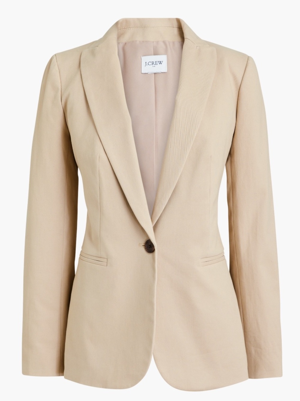 New JCREW SZ 14 Girlfriend chino blazer